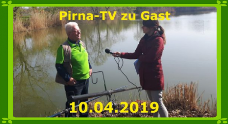 Angelverein Stadt Pirna e.V. Fernsehdreh am Birkwitzer See